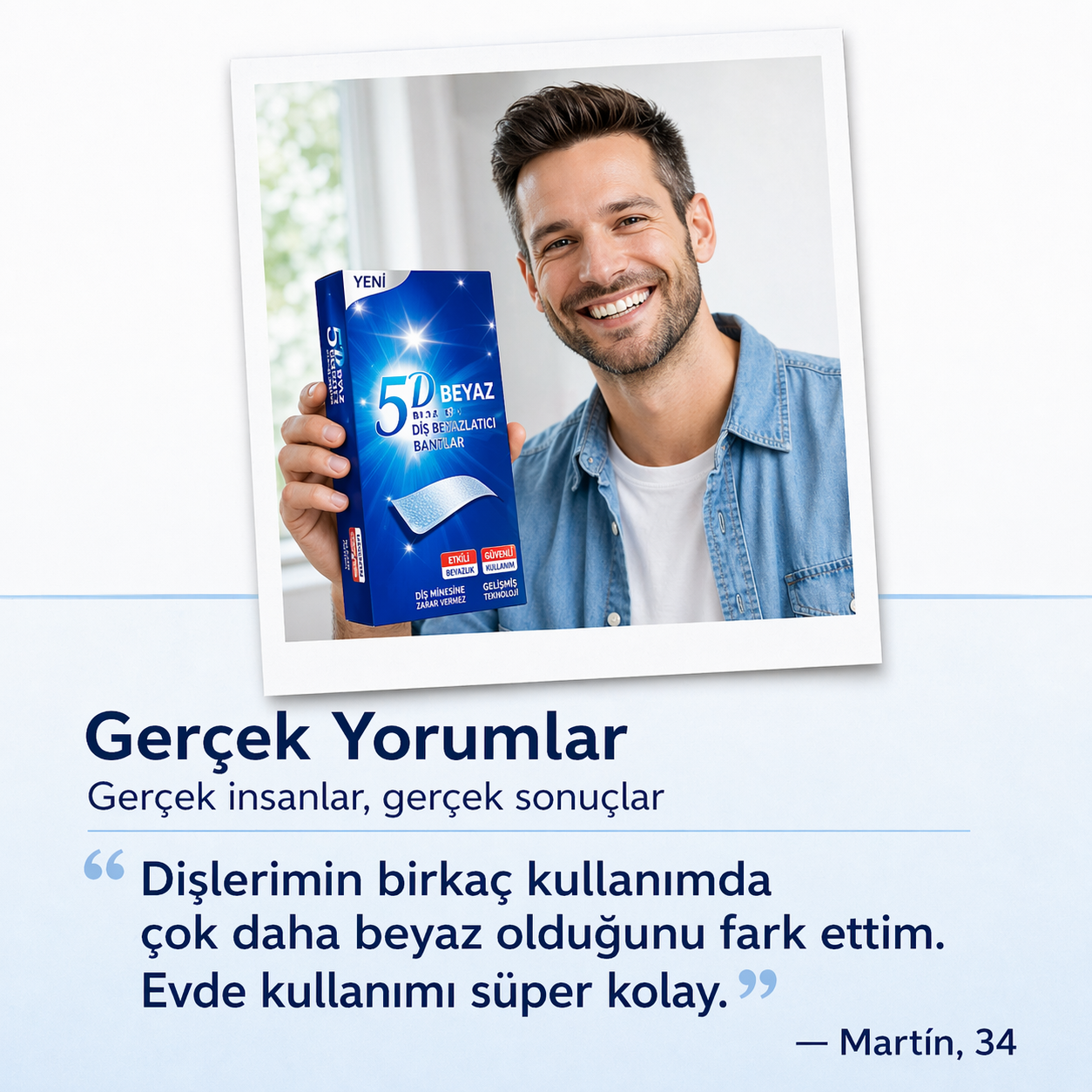 5D White Pro – Beyazlatıcı Şeritler