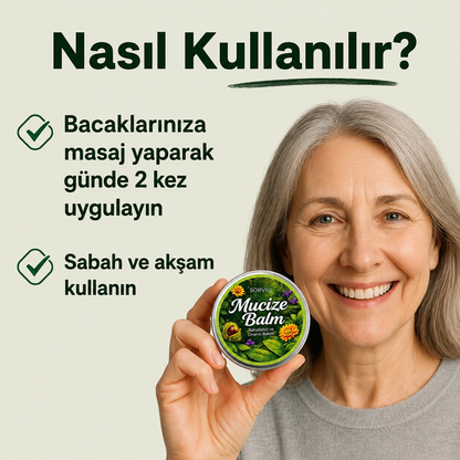 Sorviq Mucize Balsamı™ | Bitkisel Bacak Bakım Balsamı