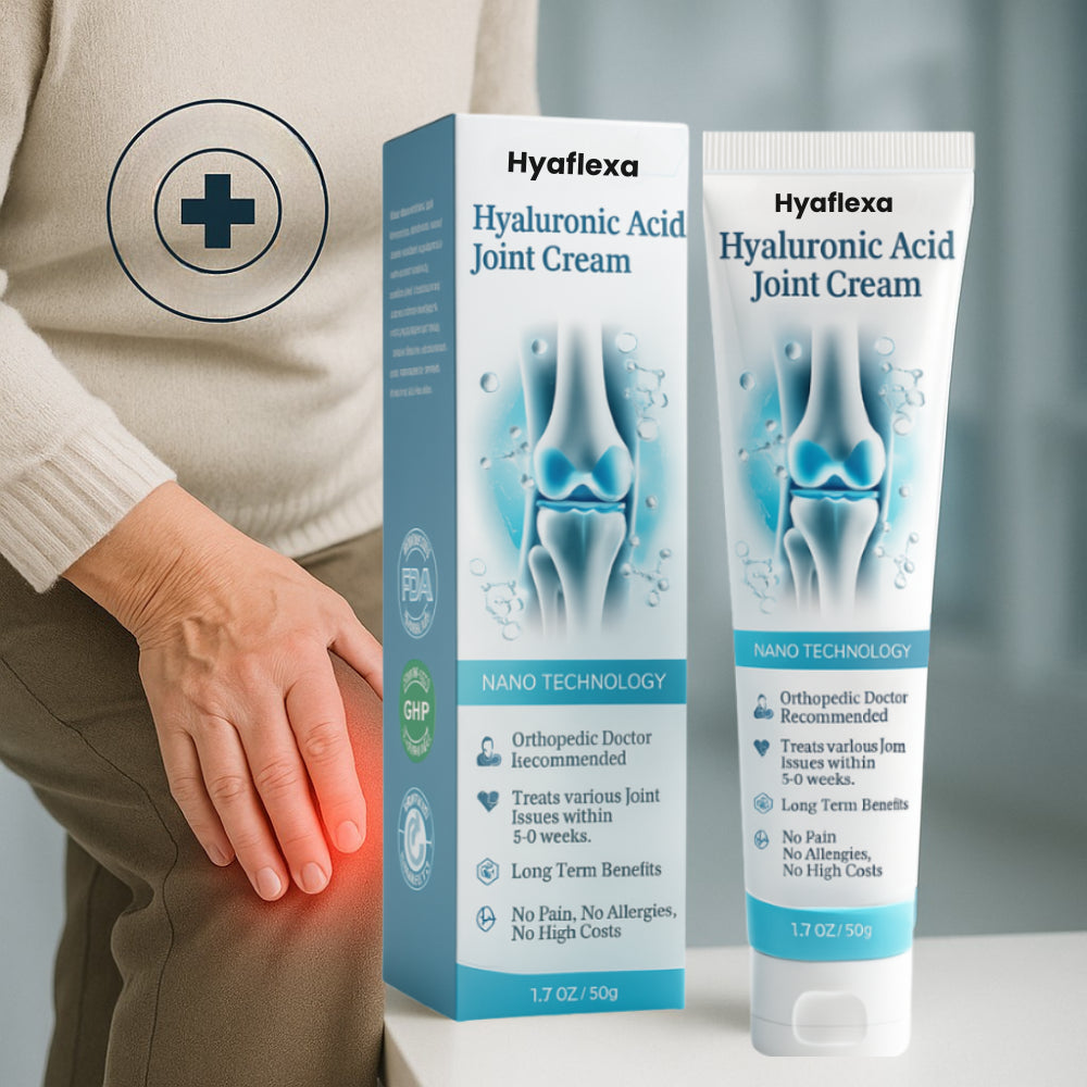 Hyaluronik Asit Eklem Kremi | Osteoartrit ağrısını sadece 2 dakikada hafifletir!