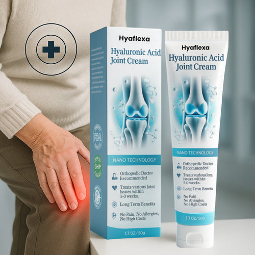 Hyaluronik Asit Eklem Kremi | Osteoartrit ağrısını sadece 2 dakikada hafifletir!