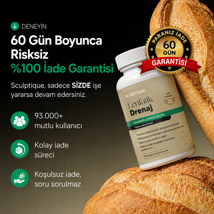 Sculptique™'in Yeni Maksimum Etkinlik Formülü - Lenfatik Drenaj Kapsülleri