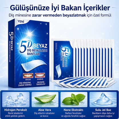 5D White Pro – Beyazlatıcı Şeritler