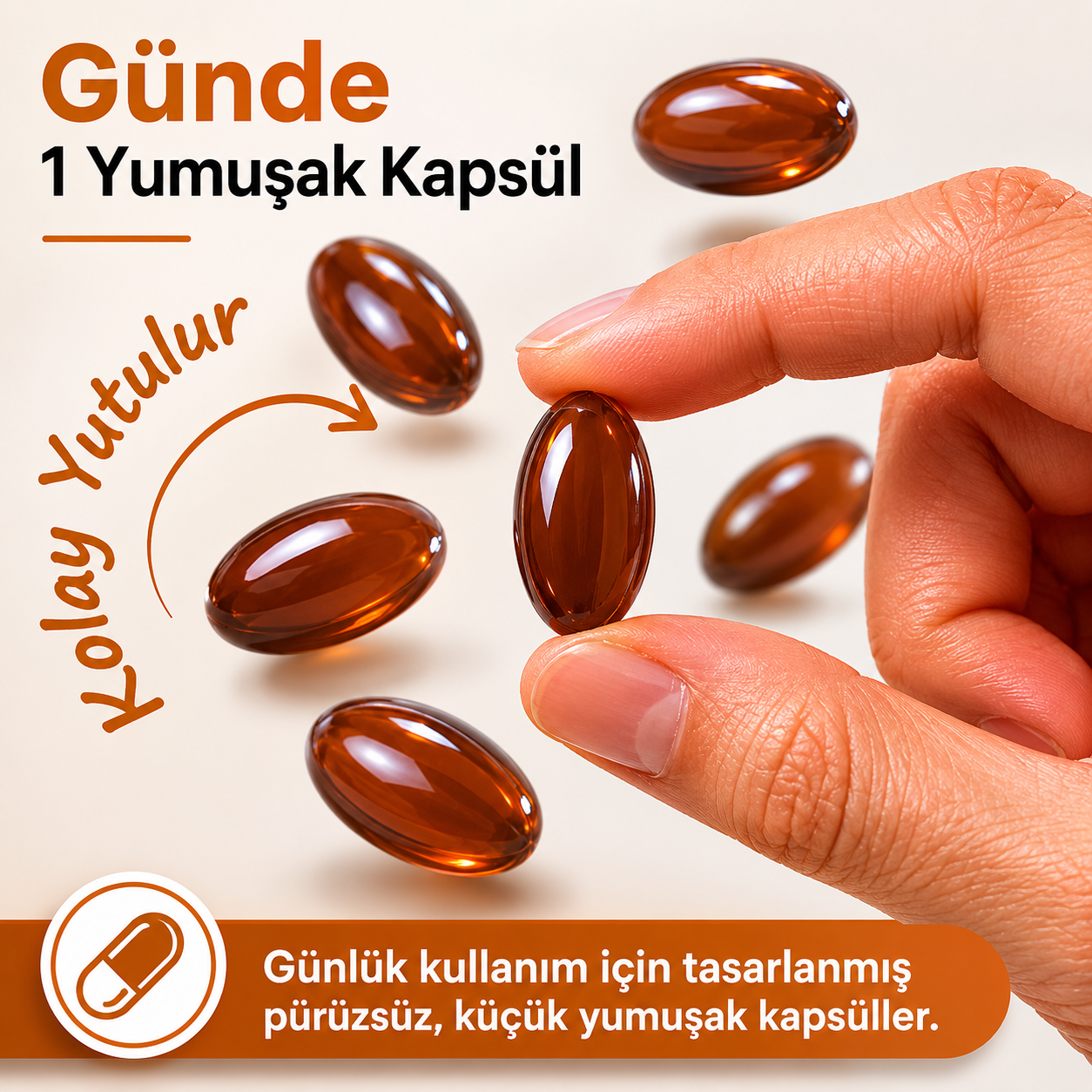 7200 mg Seylan Tarçını (MCT Yağı ile Eşdeğer)